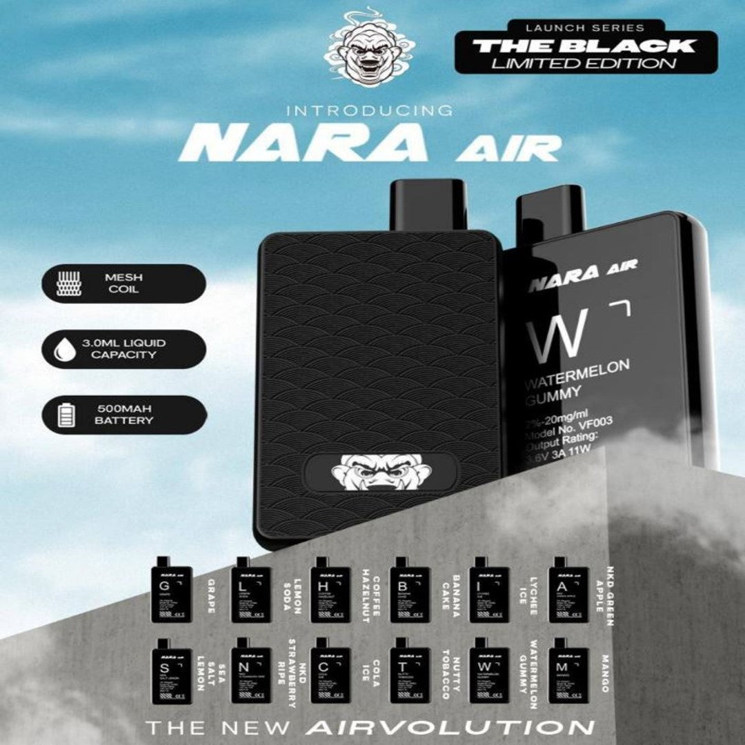 CKS NARA AIR 3000 RECHARGEABLE DISPOSABLE