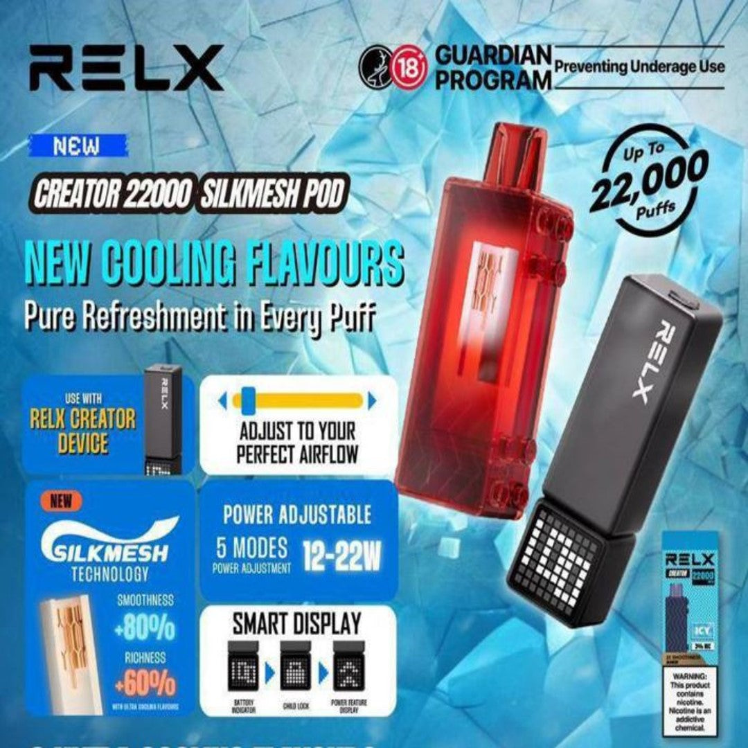 RELX CREATOR 22000 PREFILLED POD