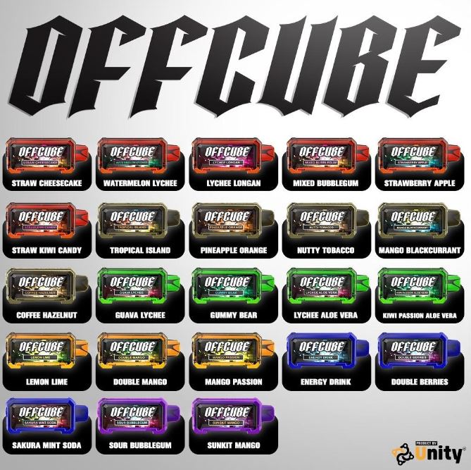 OFFCUBE 15000 RECHARGEABLE DISPOSABLE